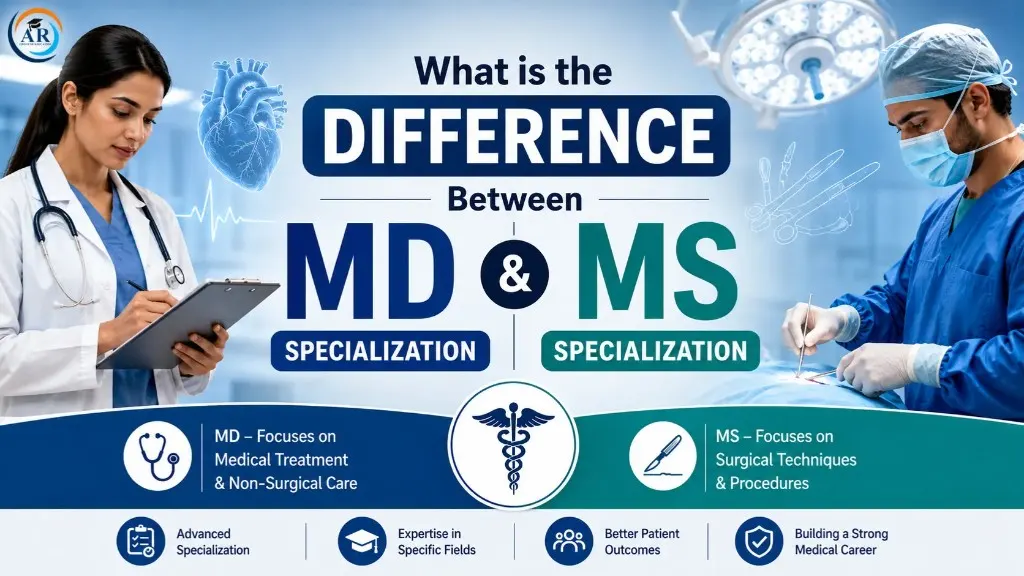 What is the Difference Between MD and MS Specialization?