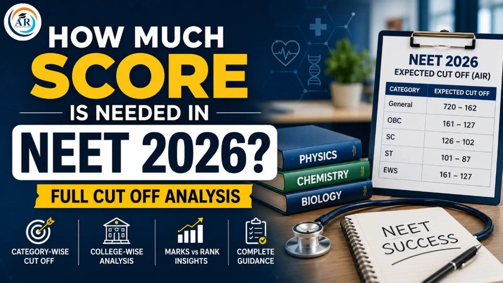 How Much Score is Needed in NEET 2026? Full Cut Off Analysis